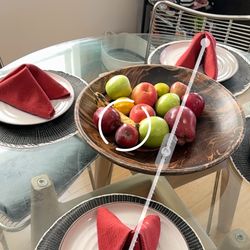 Crate & Barrel Kitchen Table & CB2 Chairs