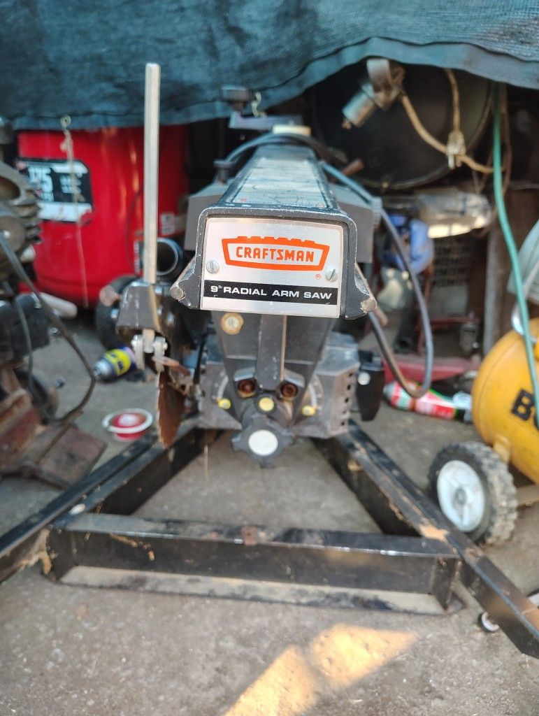 CRAFTSMAN RADIAL 9" ARM SAW