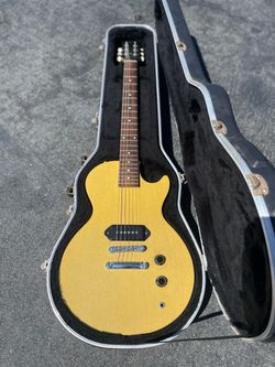 2003 Gibson Melody Maker TV Yellow P-90 + Hard Case 🎸
