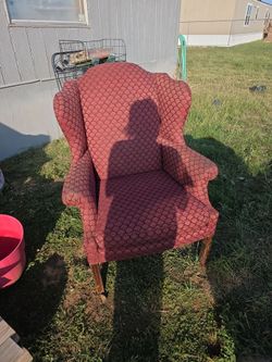 High back chair by sherrill