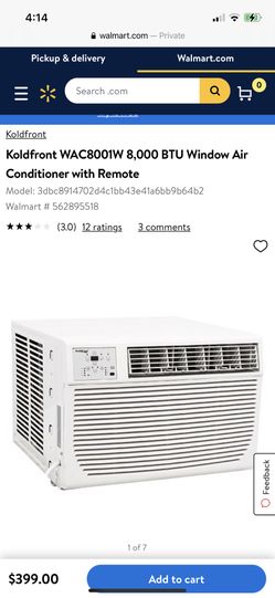 AC Koldfront WAC8001 8000BTU