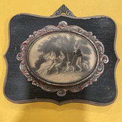 Antique Hand Painting Miniature 