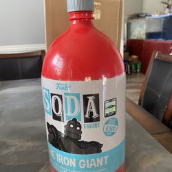 Funko Soda 3-Liter The Iron Giant 2022 Funkon Exclusive Figure Sealed Bottle