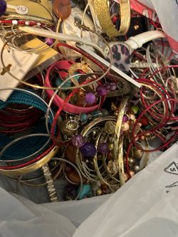 Bag full off jewelry