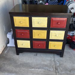 9 Drawer Storage Cabinet