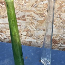 Glass vases