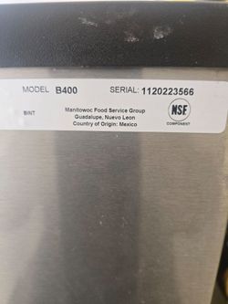 Manitowoc Ice Maker & B400 Ice Bin