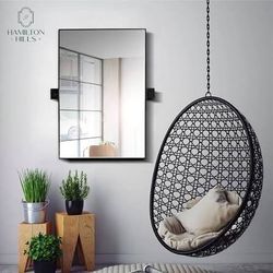 Hamilton Hills 16x24” Square pivot mirror