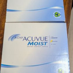 Brand New 2 Boxes Never Open And 1 Half Box Open Of Contact Lenses Never Used. 