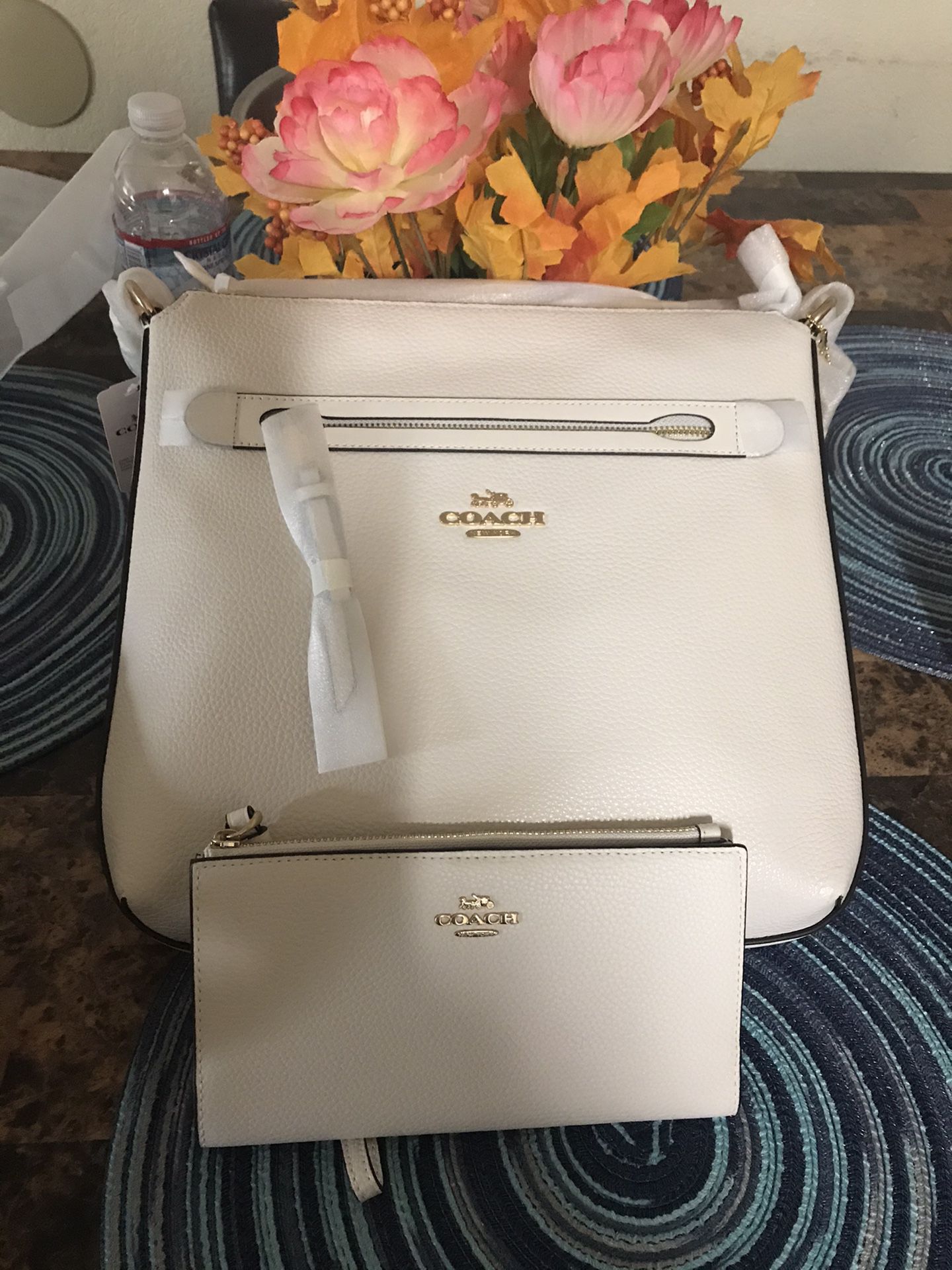 coach cross body and matching wallet brand new