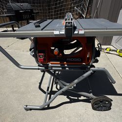 Ridgid Portable Table Saw