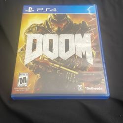 Doom PS4 Game