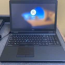 15.6" Dell Latitude 5550, Intel Core i7, 16gb ram, 250gb SSD, AC adapter, webcam , windows 10, fast working laptop, excellent battery, price is $355 c