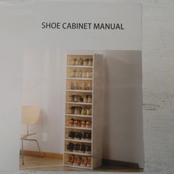 Shoe Cabinet, Plastic Folding Shoe Cabinet 