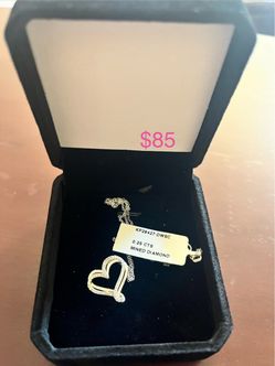 .25ct Diamond Heart Necklace
