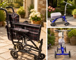 2 Like NEW Wheelchair KNEE ROVER Knee Scooter $25each