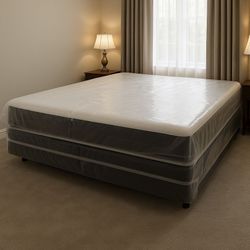 Brand New King Size Mattress 10” For Unbeatable Comfort! Also in Twin, Full & Queen. Wrapped in Plastic. Same-day Delivery.