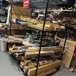 Comercial Uline Wire Shelf/4 Shelves/ 