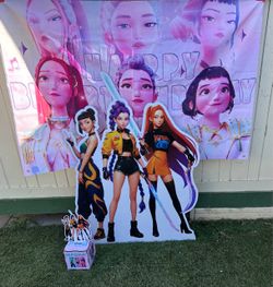 K Pop Demon Hunters Party Decor