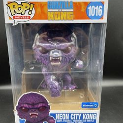 “Godzilla Vs Kong” 10” Kong 🦍 Neon City Funko Pop! Exclusive