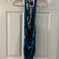 RETRO HALTER TOP DRESS