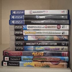 Ps3,ps4, Ps2 & PlayStation 