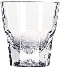 Set of Two Libbey Duratuff Cortado Glasses | Gibraltar Rocks Glass 4.5 OZ