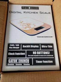DIGITAL KITCHEN SCALE FOR FOOD OZ GRAMS BRAND NEW IN THE BOX