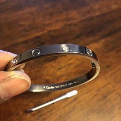 Love Bracelet With Stones