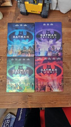 Batman 4-film collection 4k steelbook box set