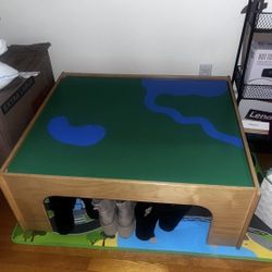 Kids Wooden Play Table