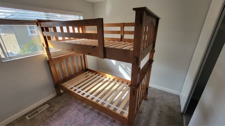Bunk bed frame