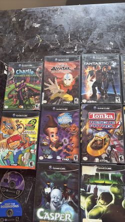 Game cube game collection