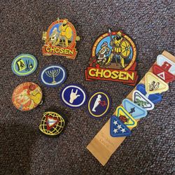 Boyscout Pins and Patch Collection