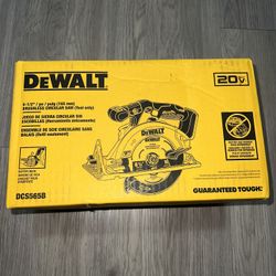 DEWALT 20V MAX Cordless Brushless 6-1/2 in. Sidewinder Style Circular Saw (Tool Only