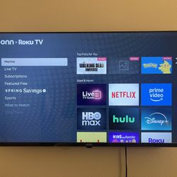 43” Onn Roku Tv