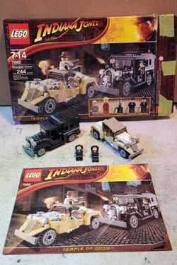 LEGO Indiana Jones Shanghai Chase (7682) INCOMPLETE