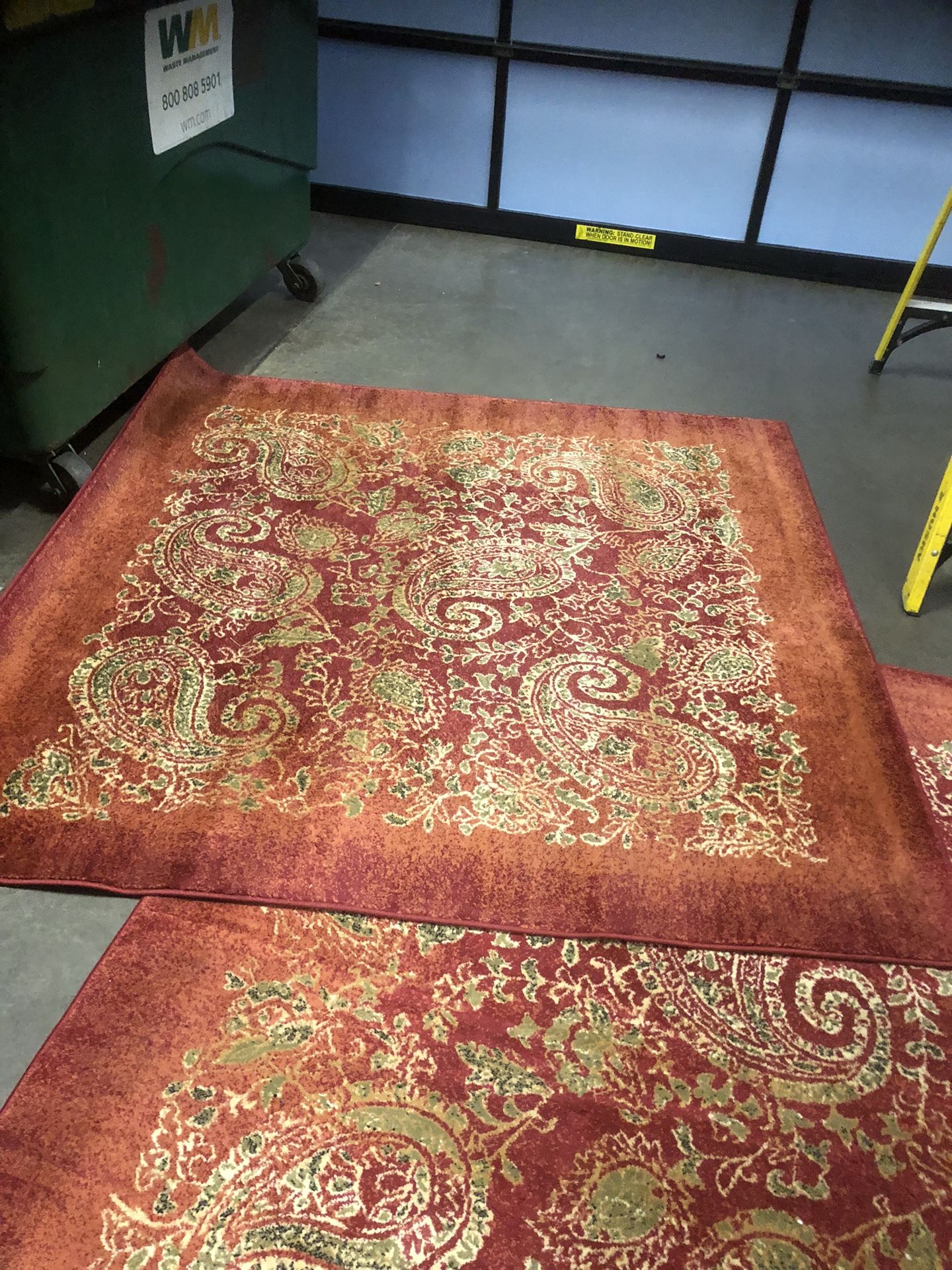 Area Carpets/ Two Dames Size- One Other Size, All three For $45