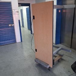 Electric Desk Goes Up And Down Comes With The Leather Chair Barstool Style