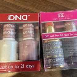 Dnd and Dc nail polish