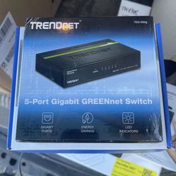 Brand New- TRENDnet 5-Port Gigabit Ethernet Switch - Model TEG-S50G