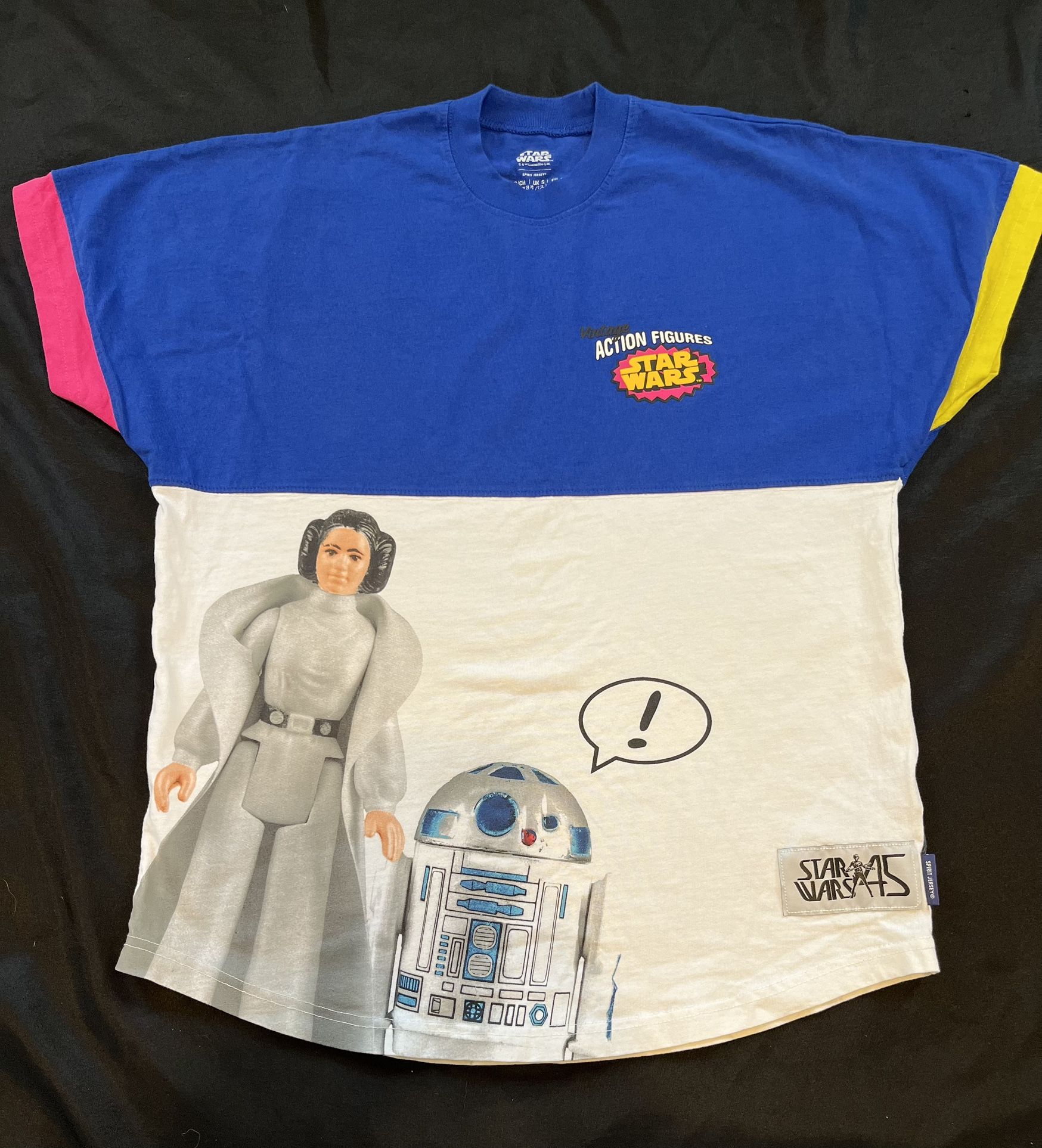 2022 D23 Expo Limited Star Wars Vintage Action Figures Spirit Jersey Size XS