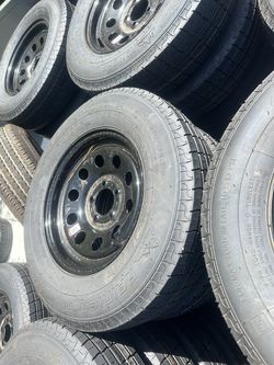 Fresh 205/75R15 Tire – Easy Bolt-On 5-Lug Rim