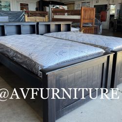 2 Twin Beds And 2 Mattresses 