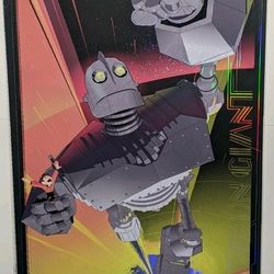 Craig Drake The Iron Giant FOIL Variant Print Poster Mondo