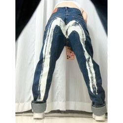 Evisu Daicock Paint Jeans 2017