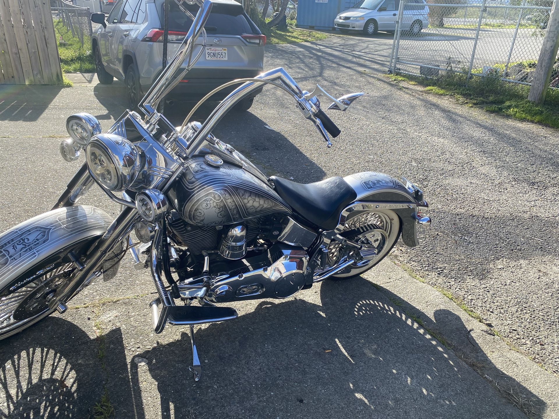 91 Harley Davidson softail clean title