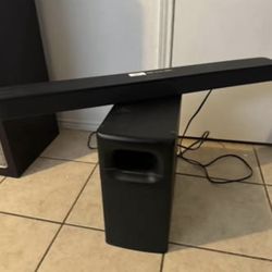 Sony Soundbar And Subwoofer