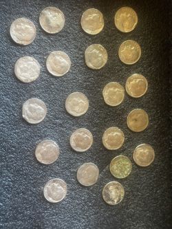 Lot of 23 Roosevelt Dimes — Possible Mint Errors, Anomalies & Oddities — Collector Lot”