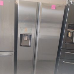 Nice Samsung stainless steel side by side refrigerators